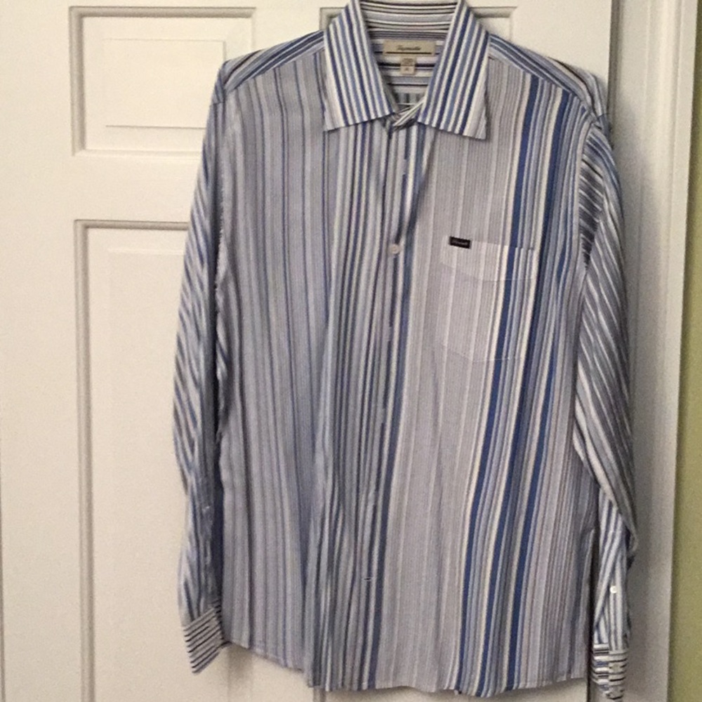 Faconnable Stripe Sport Shirt